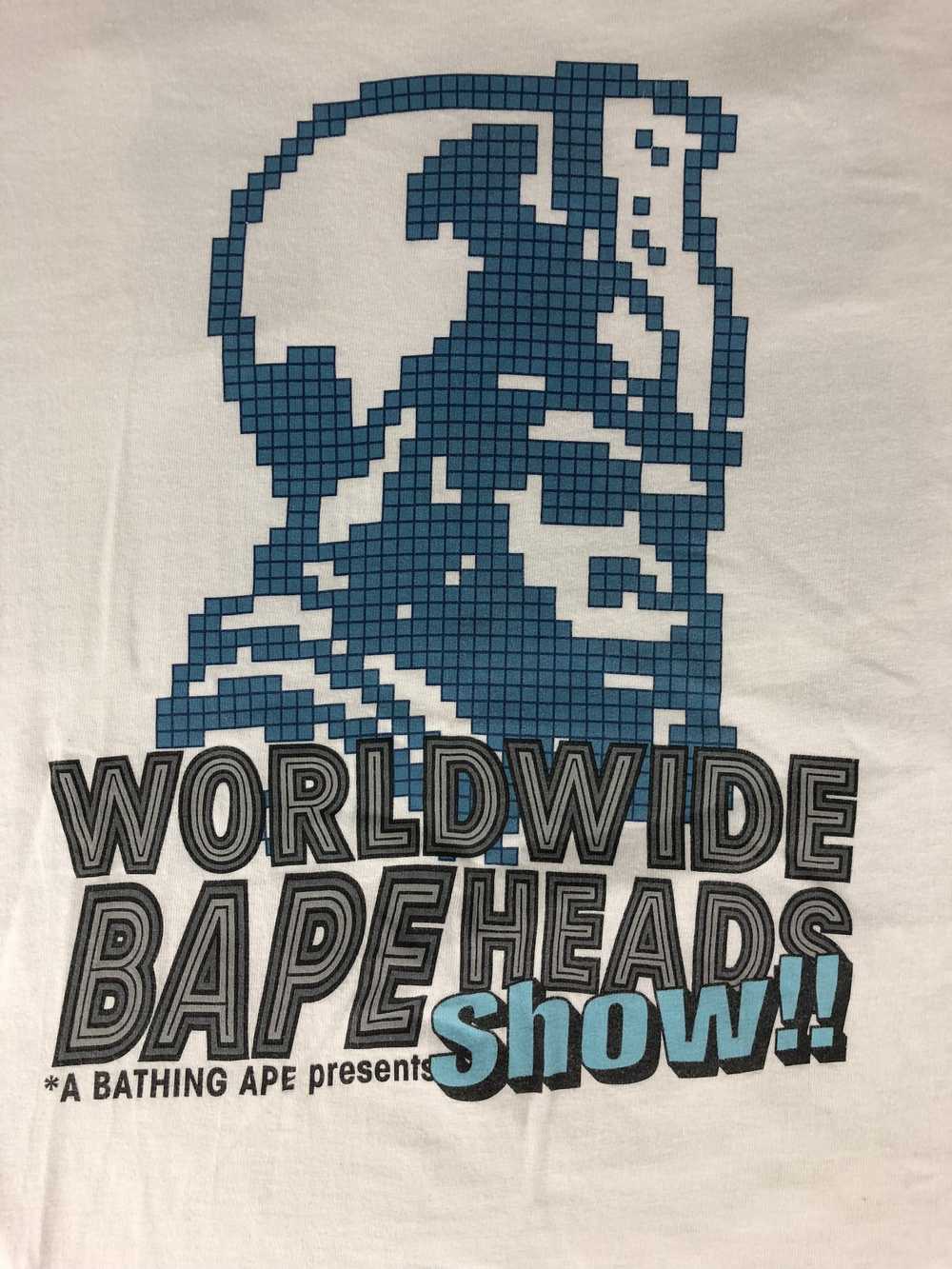 Bape × Hanes 1998 A Bathing Ape Worldwide White L… - image 5