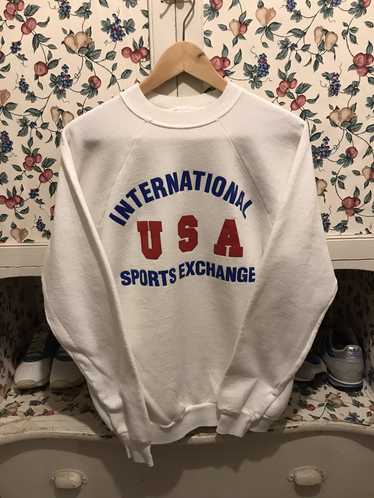 Hanes × Vintage Vintage 90s International Sports E