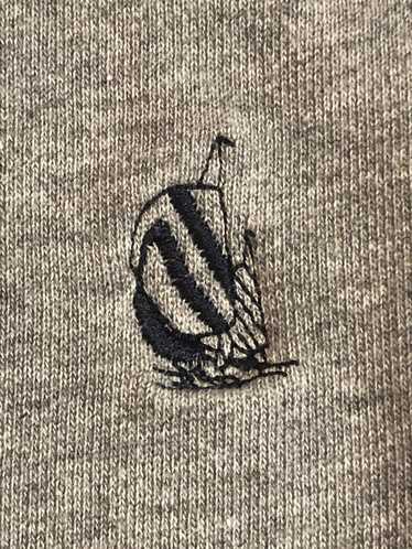 Nautica × Vintage Vintage Grey Nautica Fleece Half
