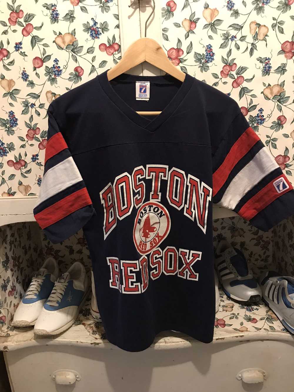 Logo 7 × Vintage Vintage Boston Red Sox T-shirt - image 1