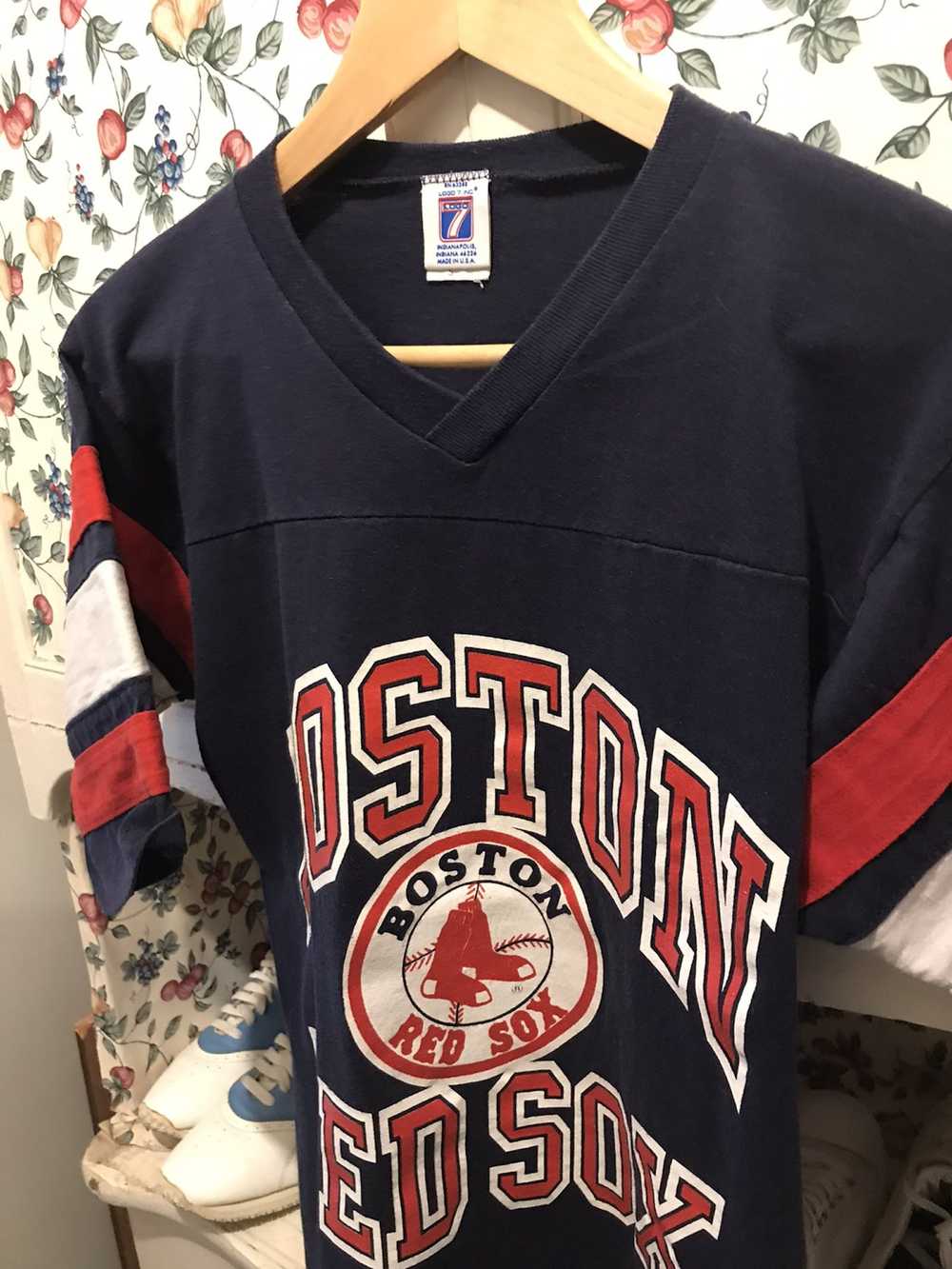 Logo 7 × Vintage Vintage Boston Red Sox T-shirt - image 2