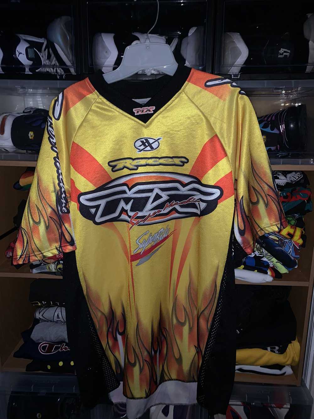 Athletic Works Fire Yellow Racing Jersey 🔥 - image 1