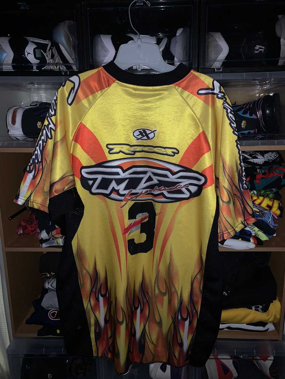 Athletic Works Fire Yellow Racing Jersey 🔥 - image 2