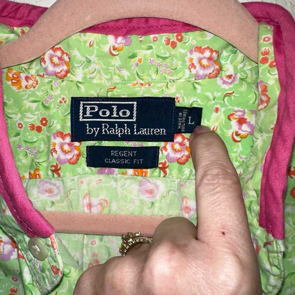 Polo Ralph Lauren Vintage  Regent Classic Fit Flo… - image 4