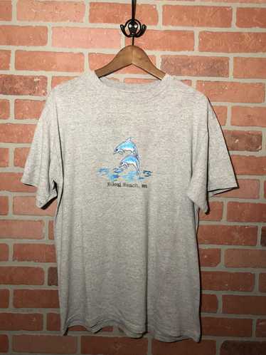 Vintage Vintage 90’s Biloxi Beach Embroidered Tee