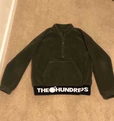 Streetwear × The Hundreds Sherpa 3/4 zip sweatshi… - image 1