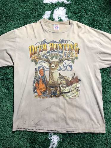 Vintage Vintage x 1995 Deer hunting "an American t