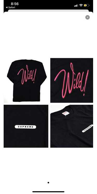 Supreme Supreme - “Wild!” Long sleeve (Black)