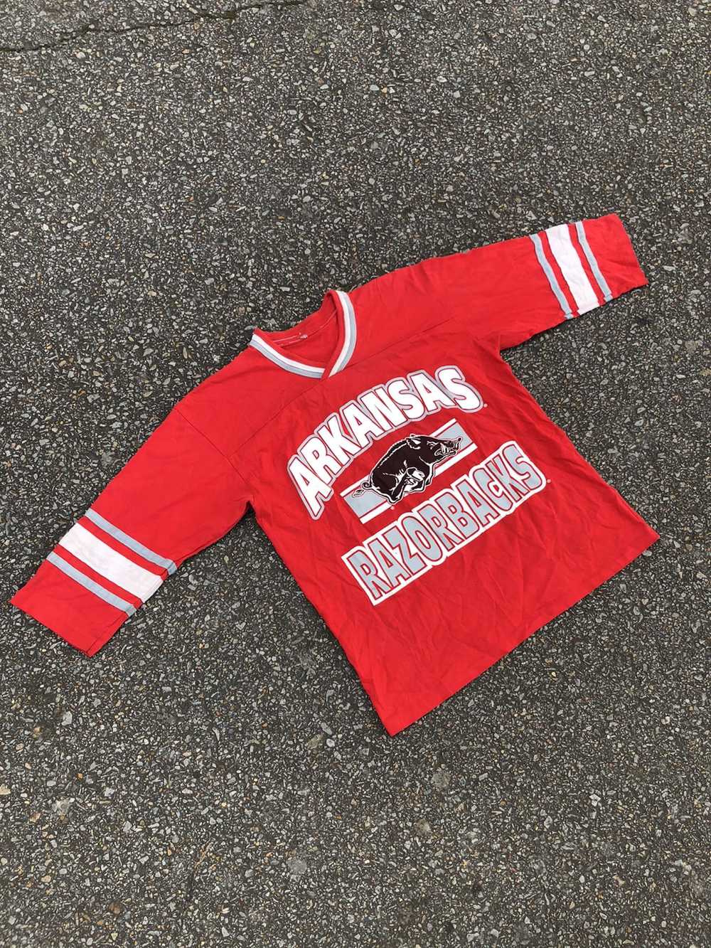 Ncaa × Vintage Vintage Late 90s Arkansas Razorbac… - image 1