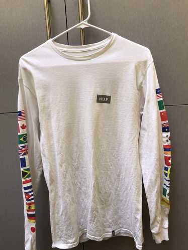 Huf Huf Worldwide long sleeve flag tee