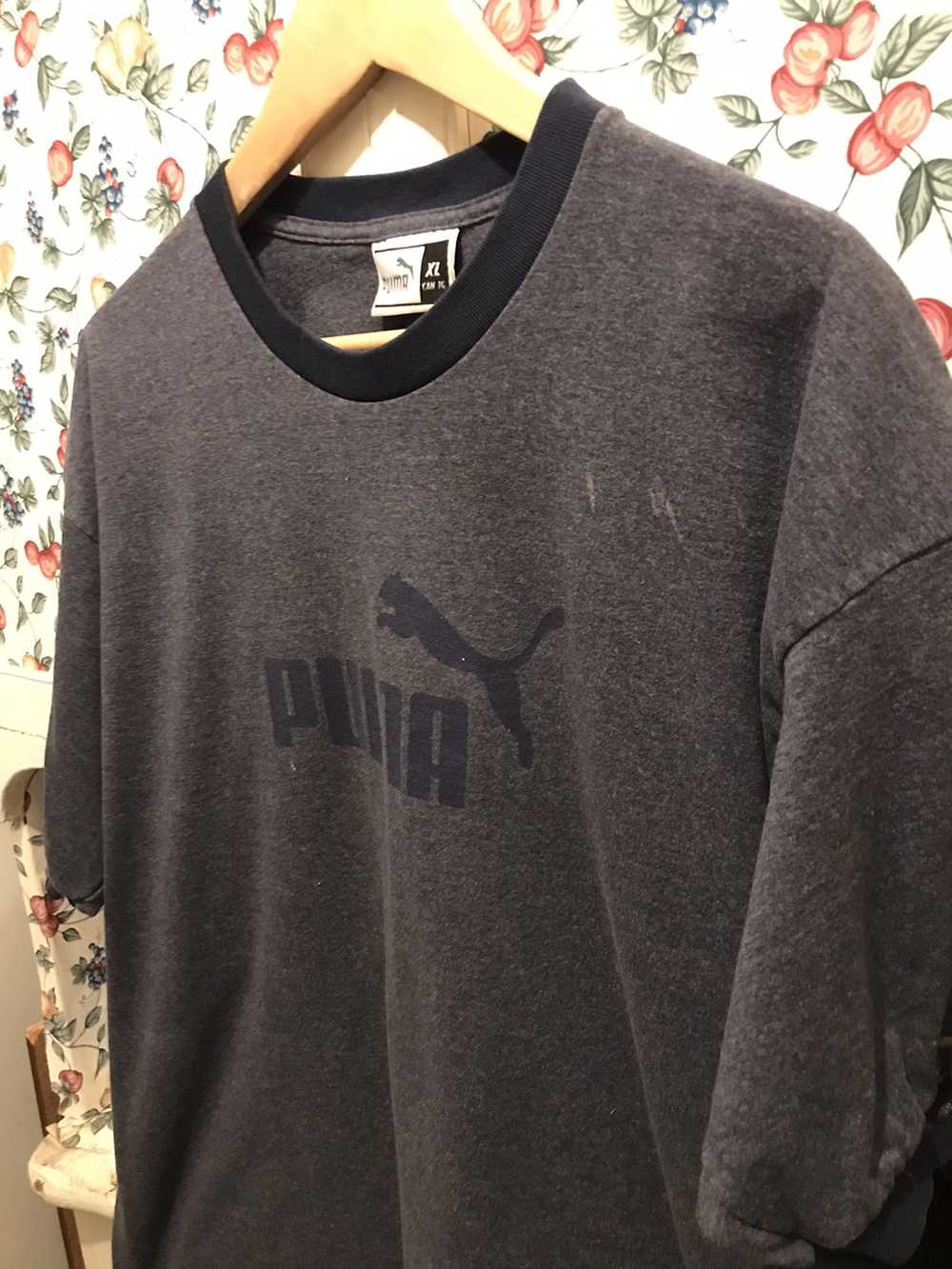 Puma × Vintage Vintage 90s Puma T-shirt - image 2