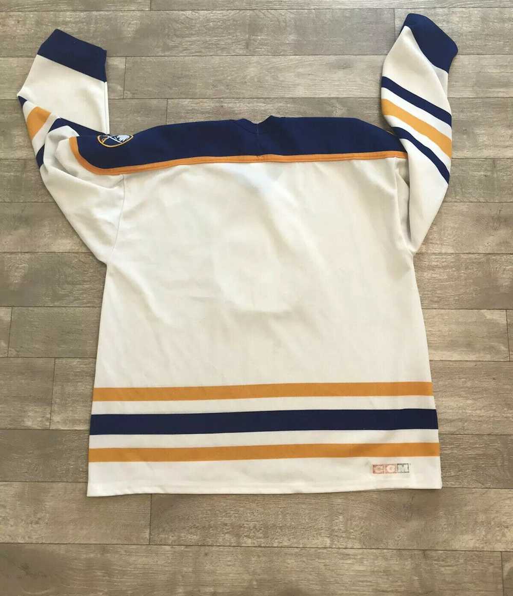 Vintage VTG Buffalo Sabres MASKA Hockey Jersey CCM - image 2