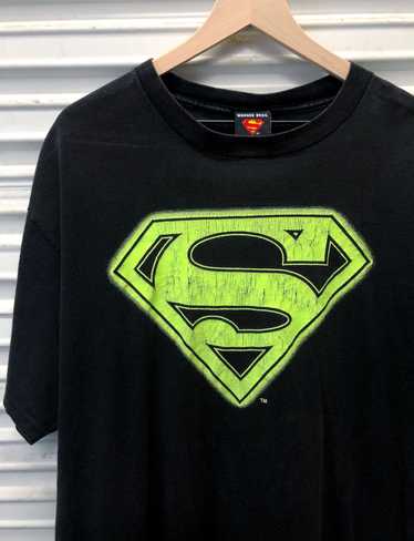 Vintage Vintage 2001 Superman Glow Logo Tee