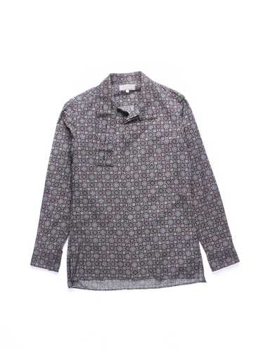 Yohji Yamamoto Pattern Tie Collar Button Up