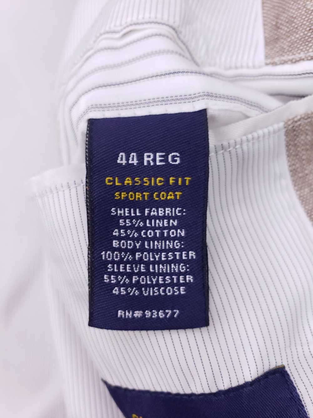 Stafford Stafford Linen Cotton Sport Coat 44R Men… - image 10