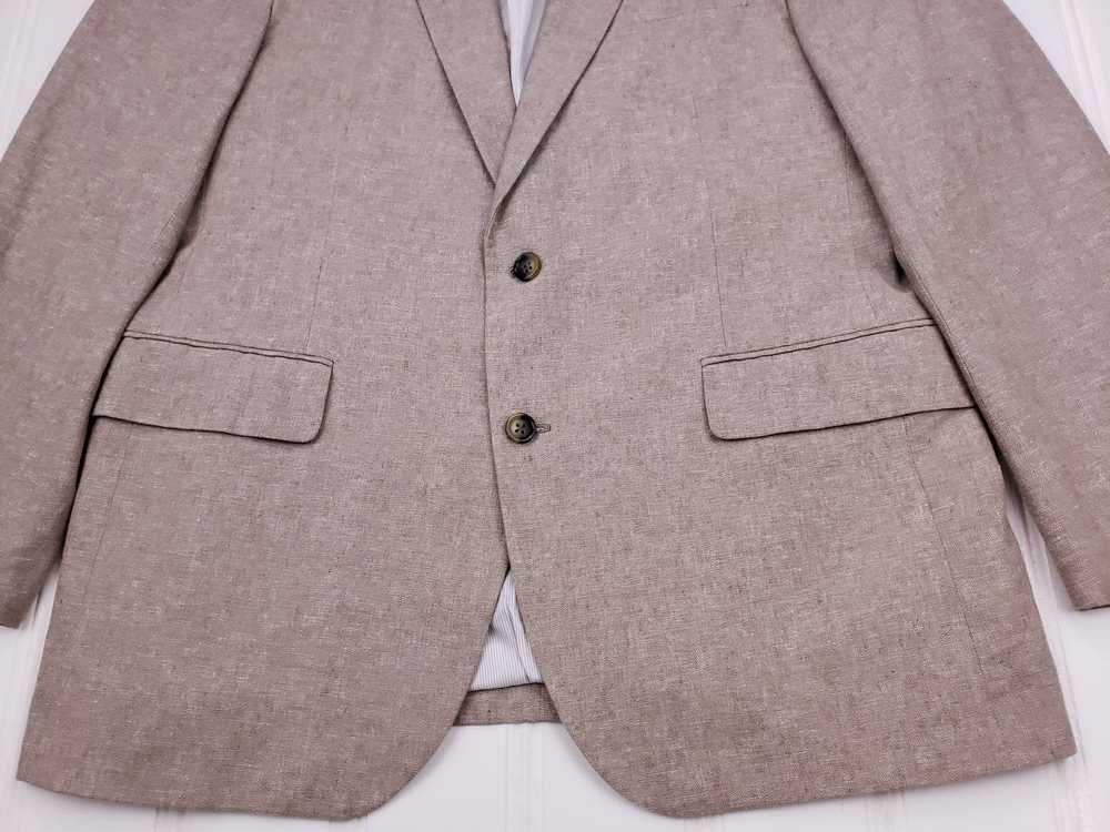 Stafford Stafford Linen Cotton Sport Coat 44R Men… - image 8