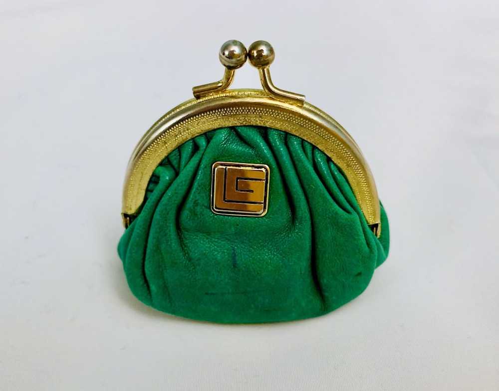 Guy Laroche Vintage Leather Snap Coin Purse - image 1