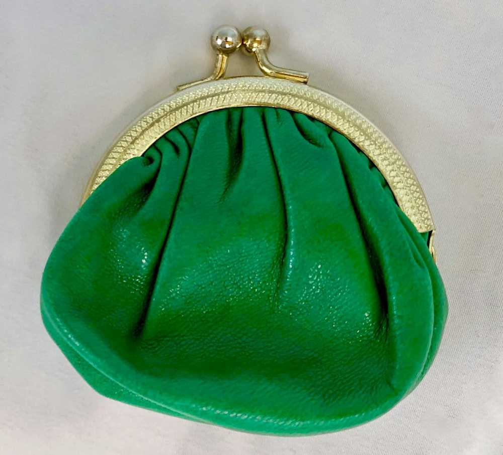 Guy Laroche Vintage Leather Snap Coin Purse - image 2