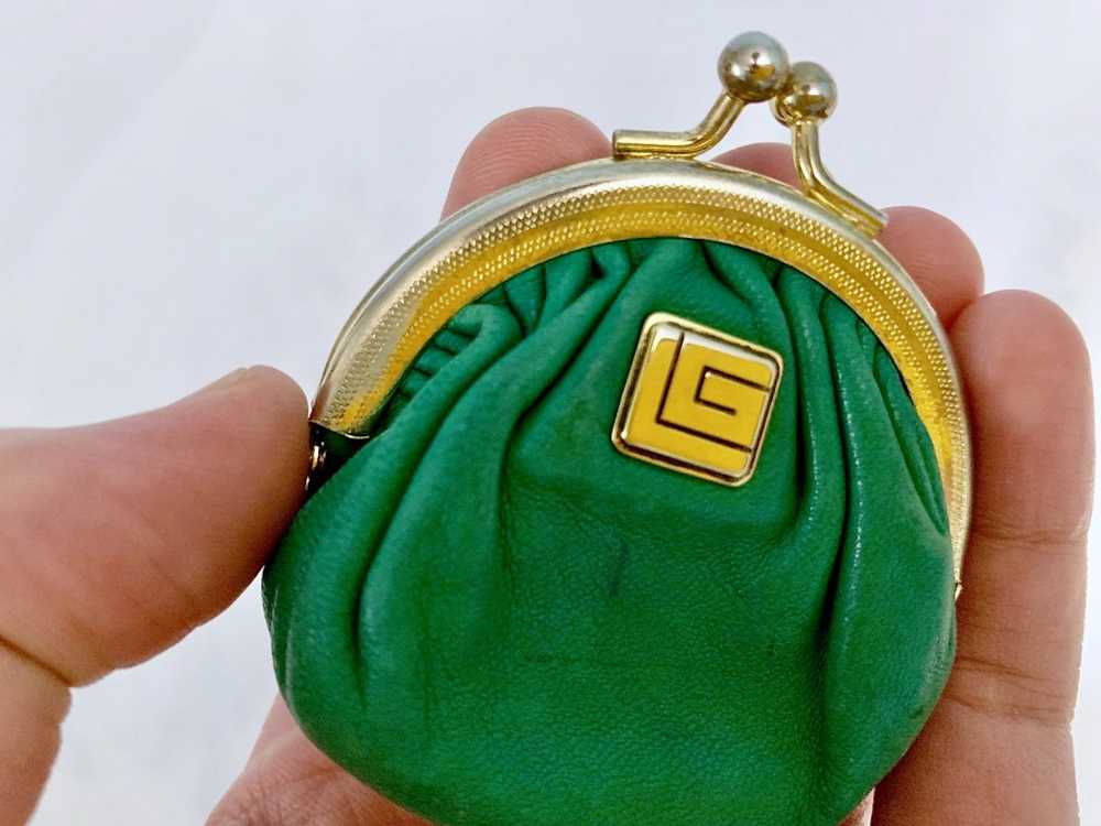 Guy Laroche Vintage Leather Snap Coin Purse - image 3