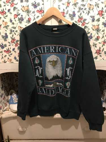 Vintage Vintage 90s Bald Eagle Crewneck