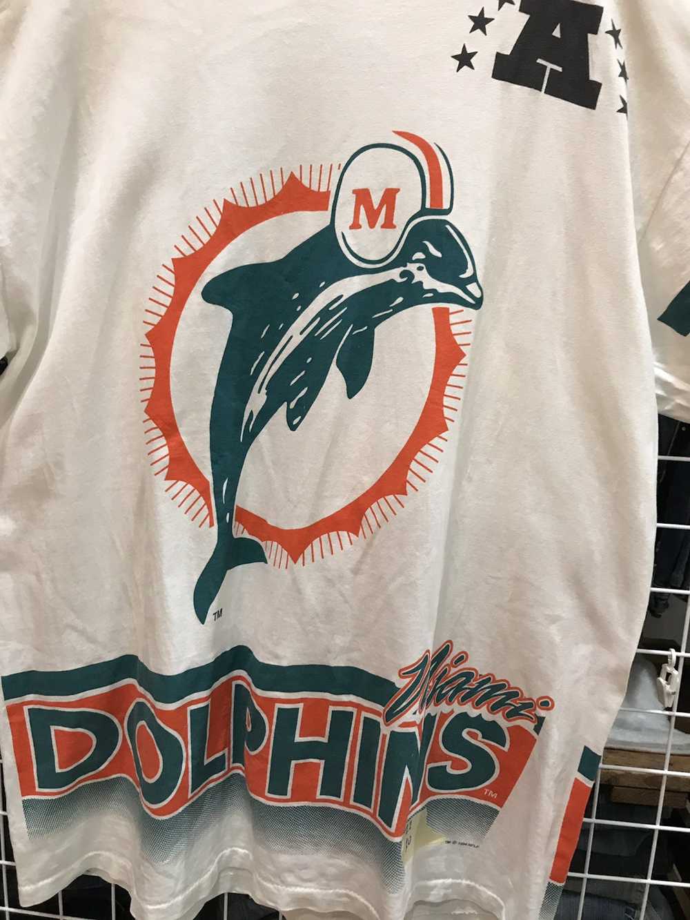 NFL × Vintage Vintage 1994 Miami Dolphins T-shirt - image 2