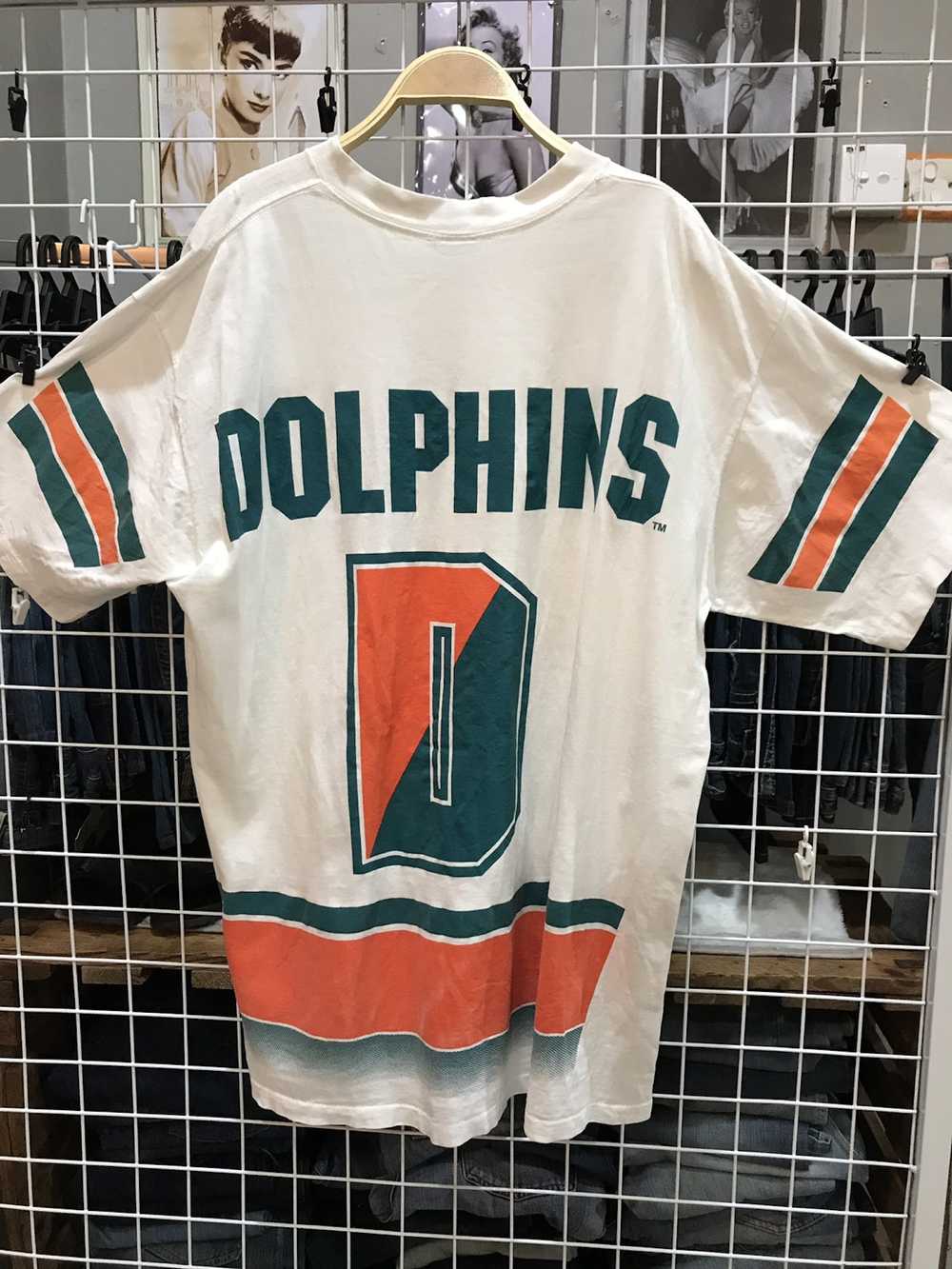 NFL × Vintage Vintage 1994 Miami Dolphins T-shirt - image 3