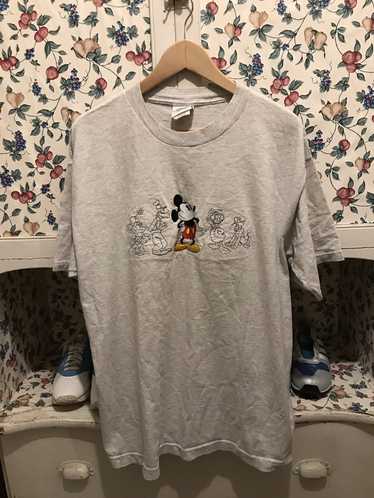 Disney × Vintage Vintage 90s Mickey T-shirt - image 1