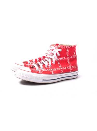 Converse Red Grid High-Top