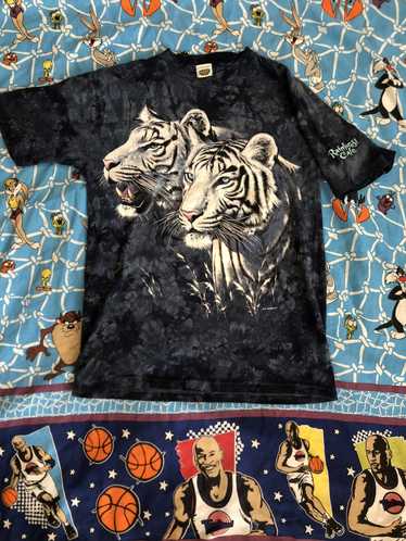 Vintage Vintage Tye Dye Rain forest Cafe T shirt - image 1