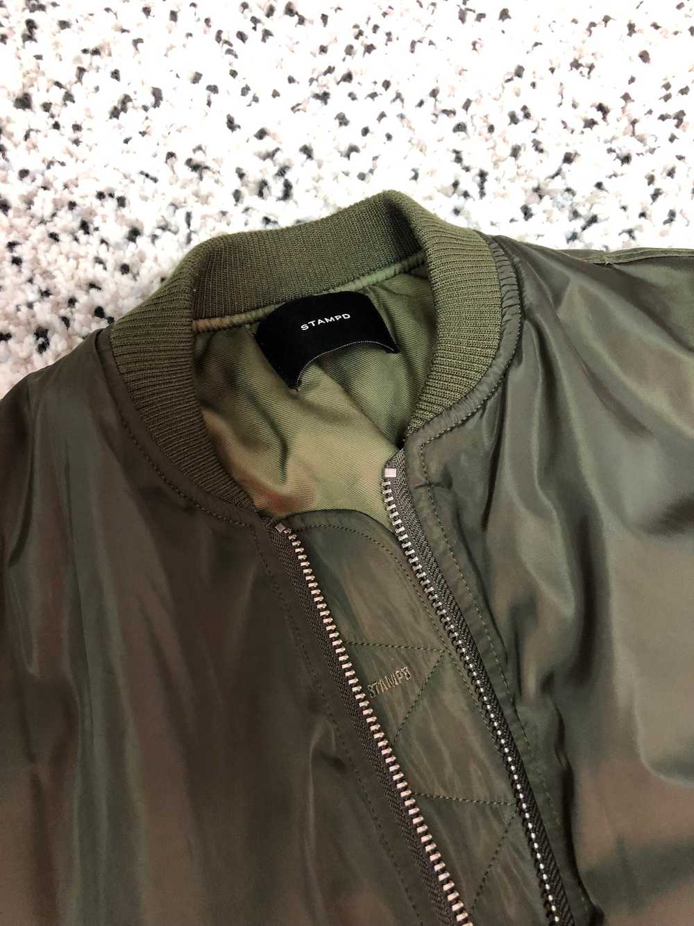 Stampd Stampd bomber jacket olive - image 3