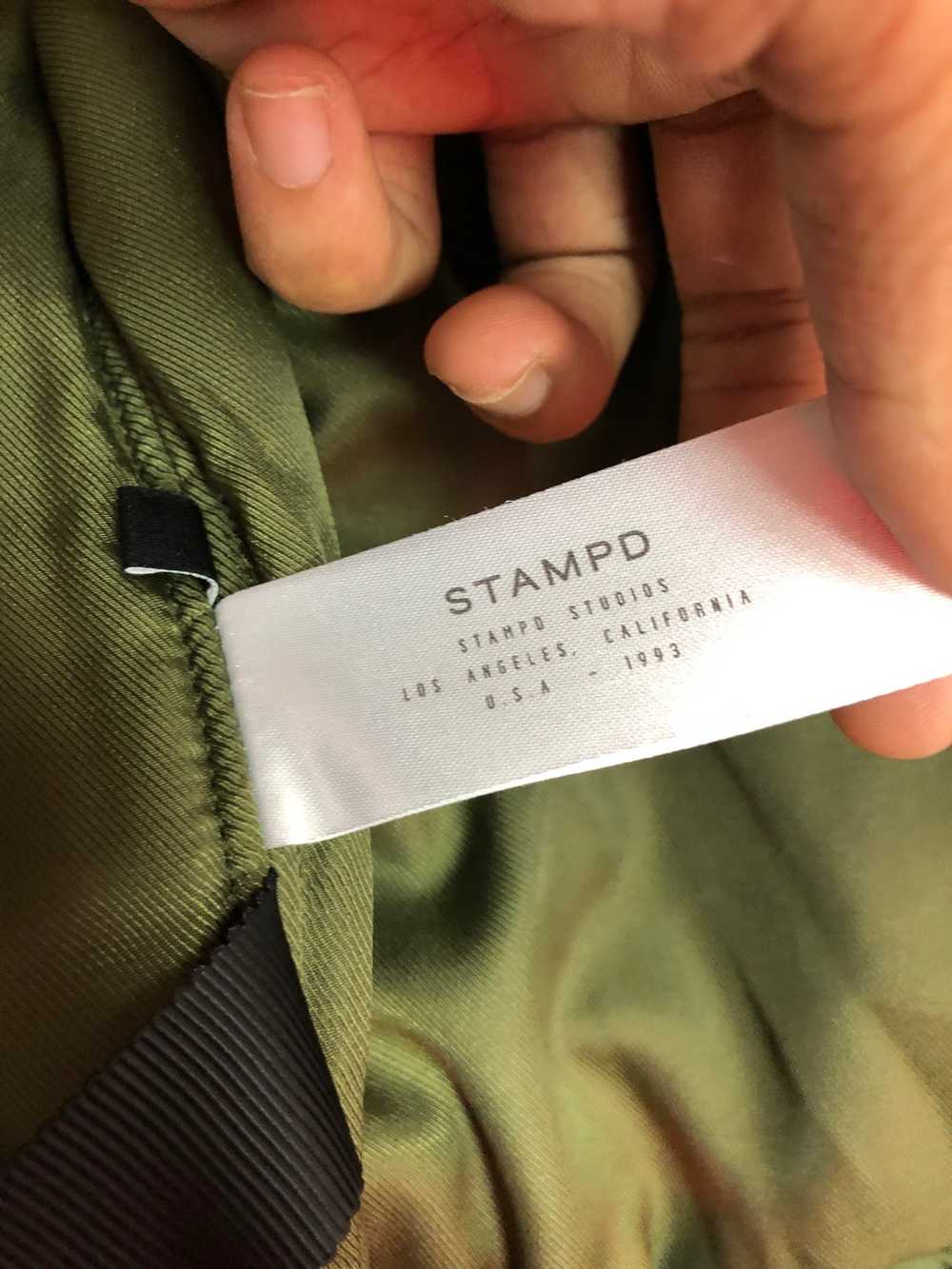 Stampd Stampd bomber jacket olive - image 4