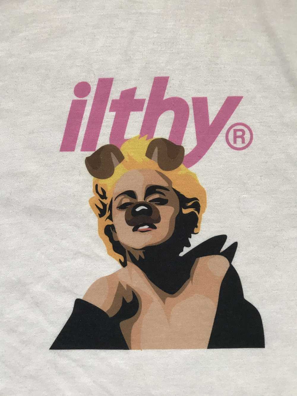 Ilthy ilthy marilyn dog filter tee - image 2