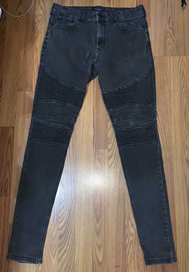 Pacsun Charcoal Biker Jeans