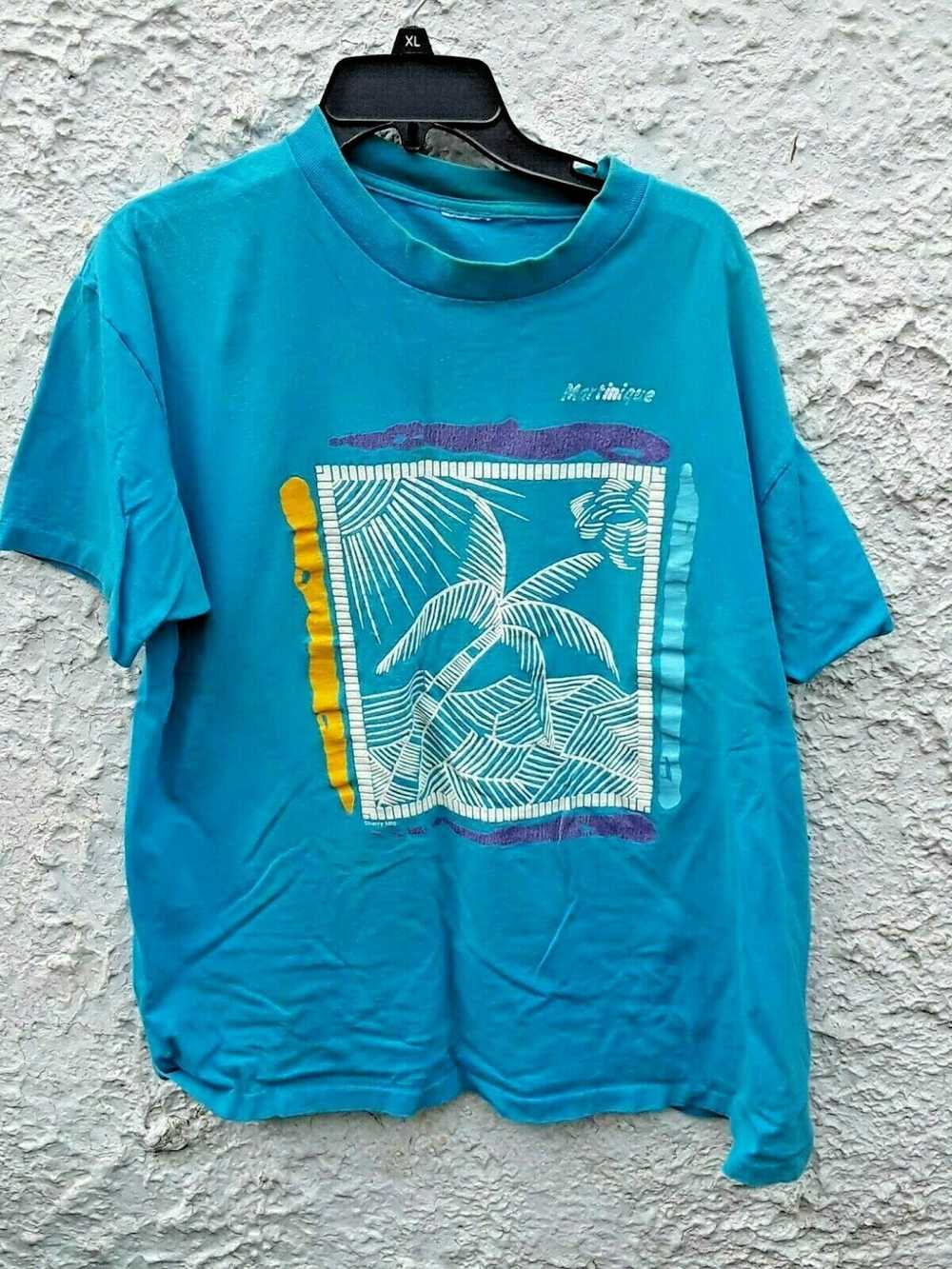 Vintage Vintage 90s Martinique T Shirt XL - image 1