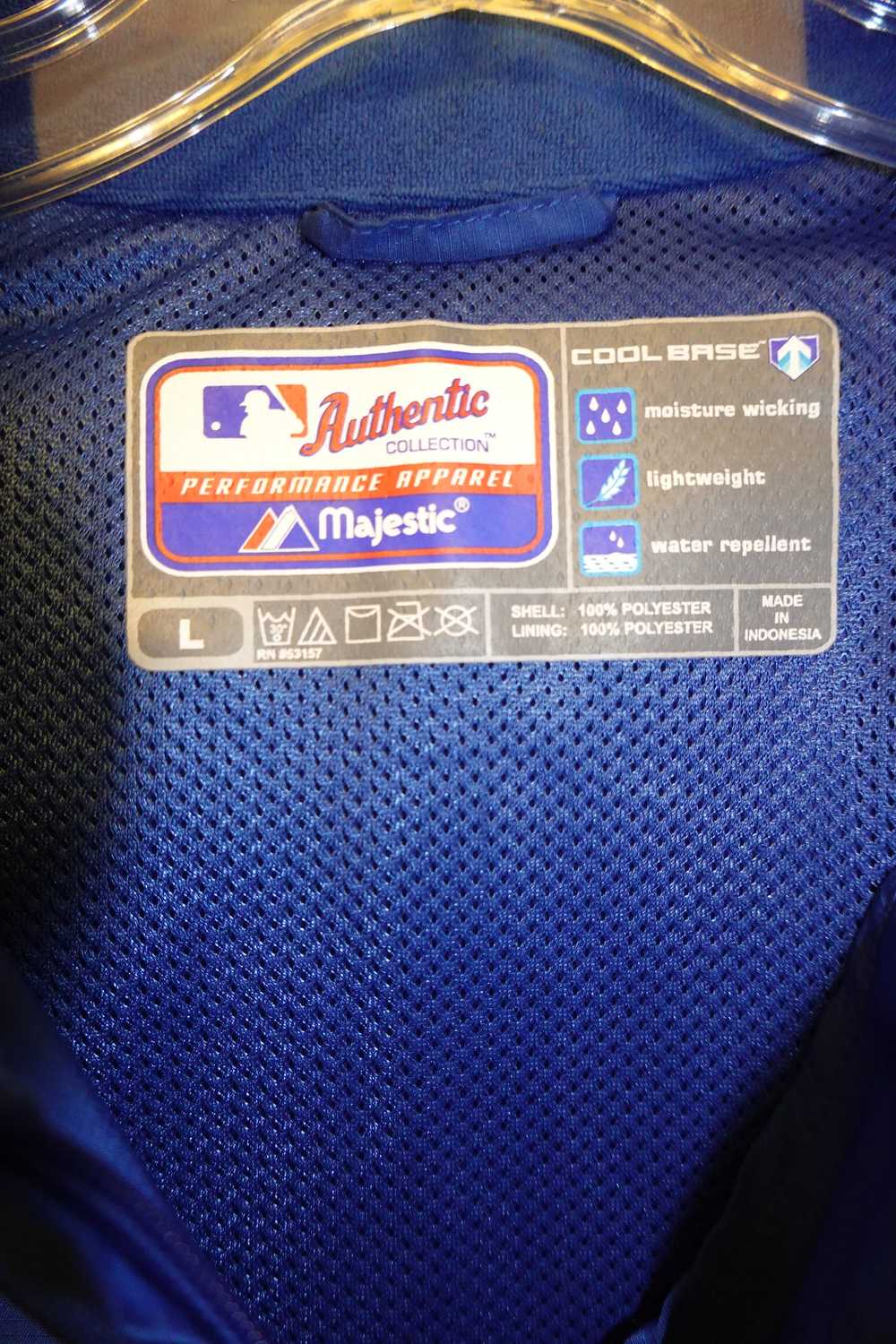 Majestic × Mets New York Mets Majestic Cool Base … - image 4
