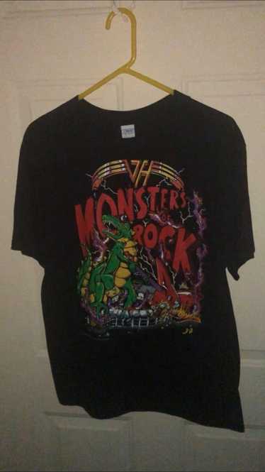 Band Tees × Rock Band × Vintage 1986 Van Halen Mon