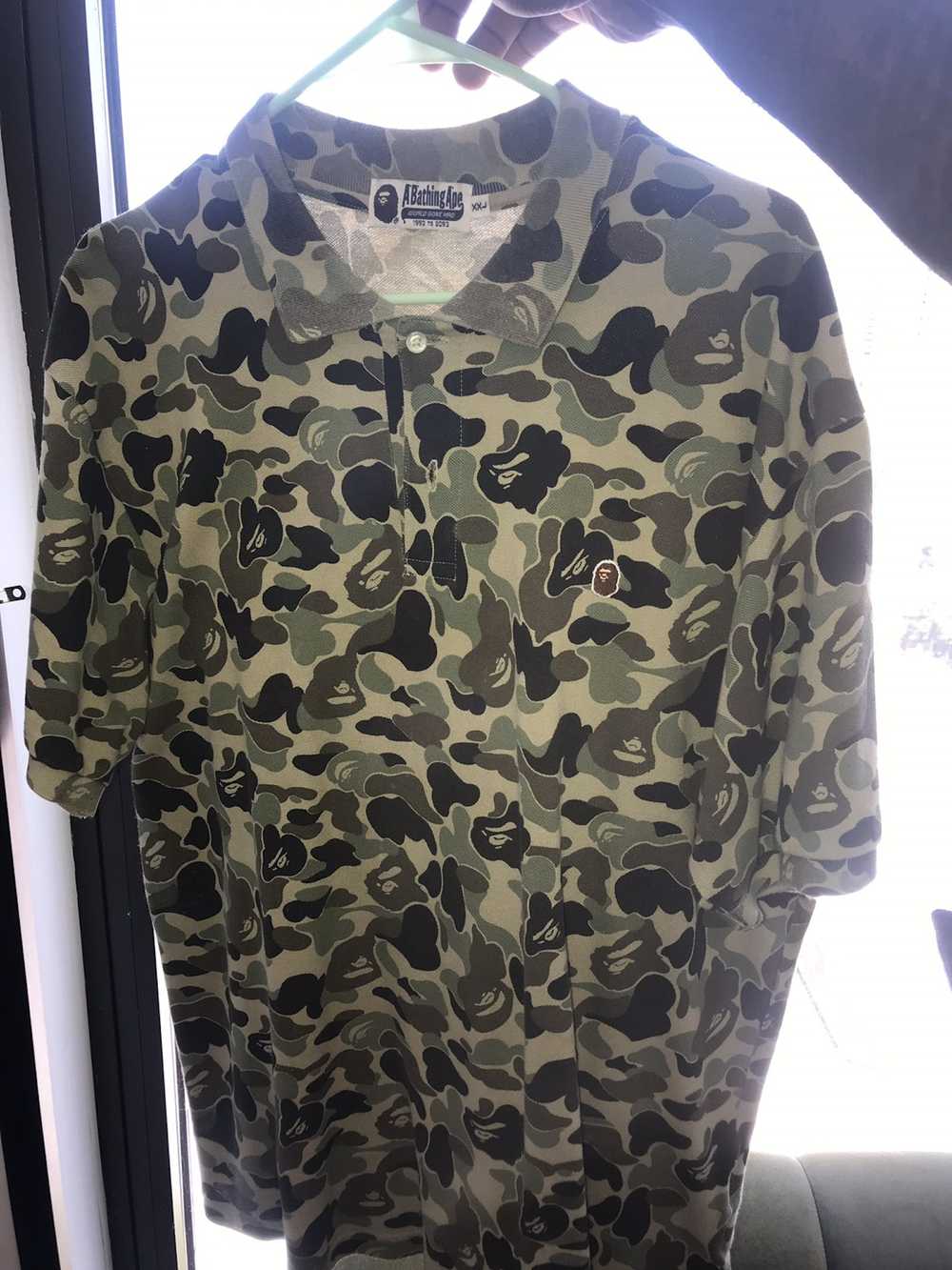 Bape Bape camo polo - image 1