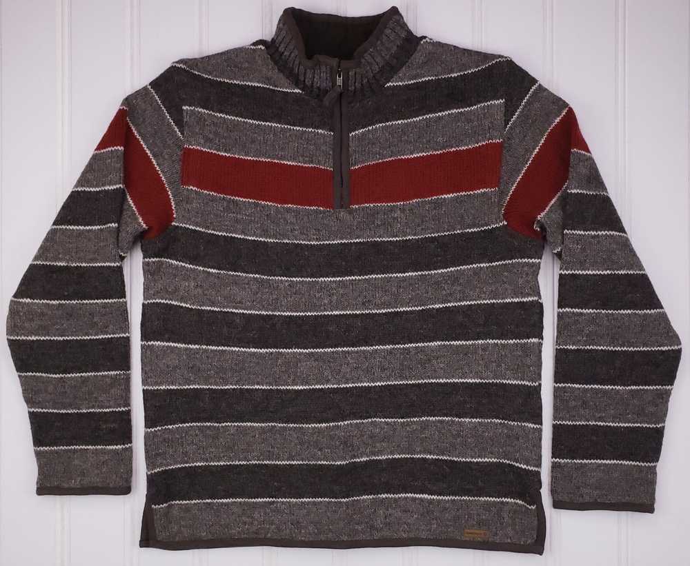 Other Laundromat Sweater Large Mens Brown Multico… - image 2