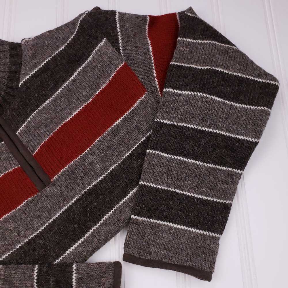 Other Laundromat Sweater Large Mens Brown Multico… - image 5