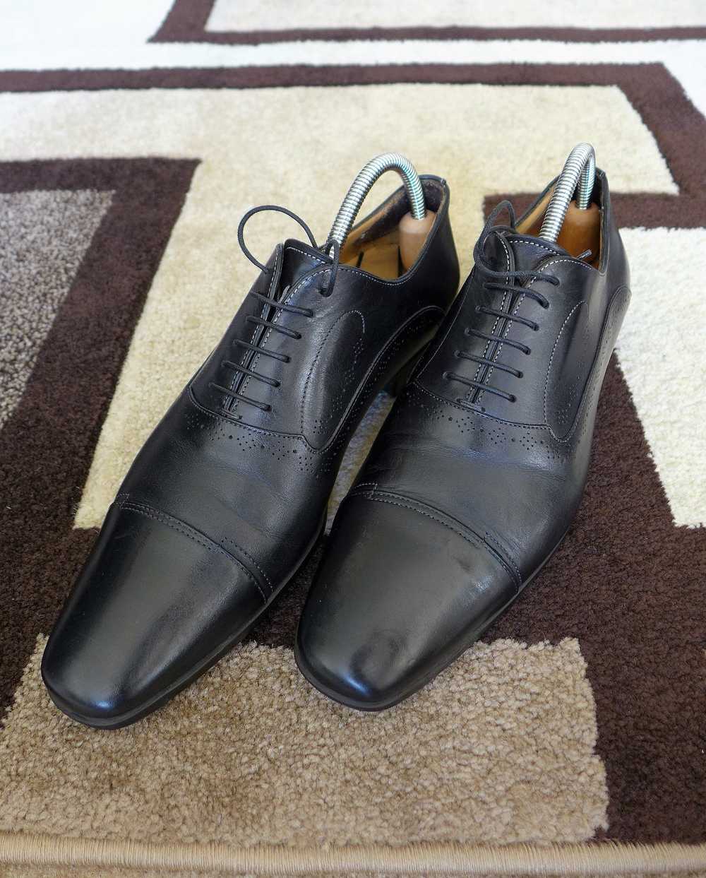 Santoni Santoni Oxford Cap-toe Men's Dress Shoes … - image 1