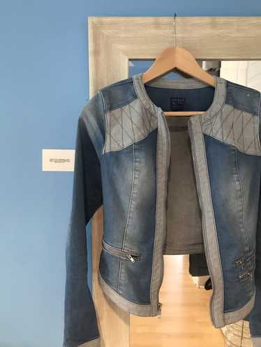 Guess Guess Zippered Denim Jacket