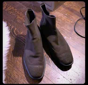 Tod's TOD’S MEN’S Suede PERFORATED CHELSEA BOOTS … - image 1