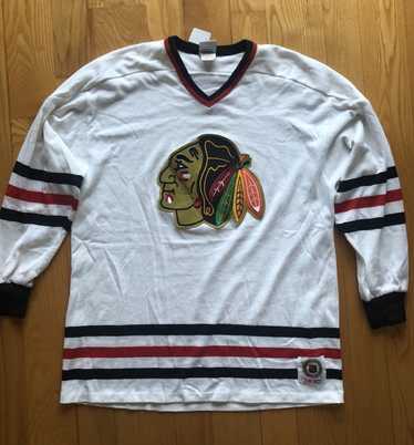 Vintage Chicago Blackhawks CCM Made In USA high quality Jersey