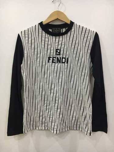 Fendi Fendi big spellout logo long sleeve tshirt