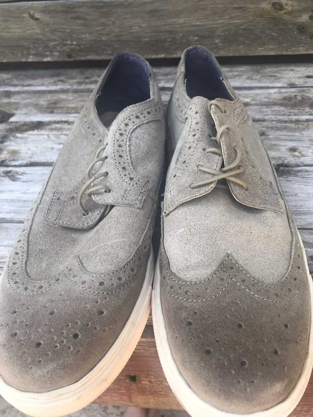 Crevo Crevo memory foam shoes gray suede grey - image 2