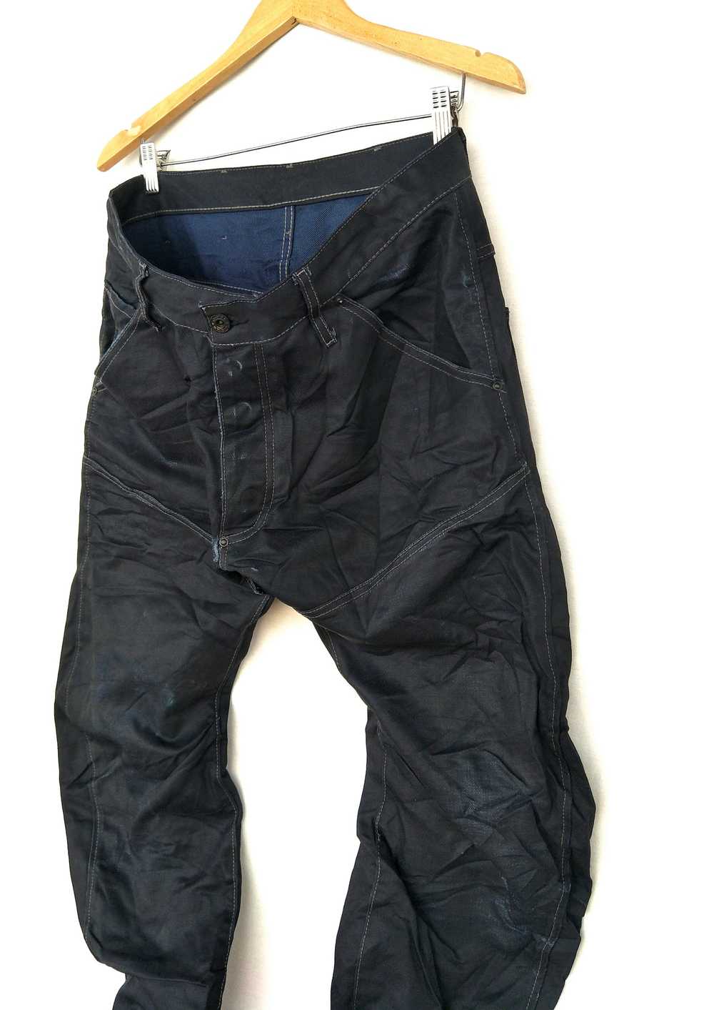 G Star Raw Twisted Leg Wax Slaved Jeans - image 2