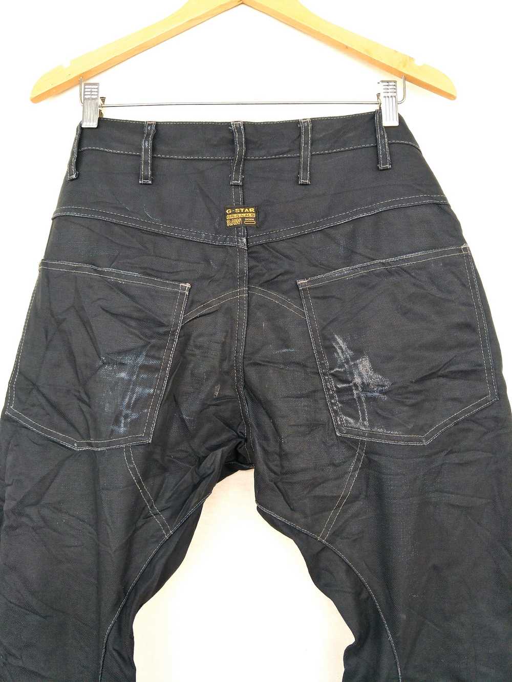 G Star Raw Twisted Leg Wax Slaved Jeans - image 5