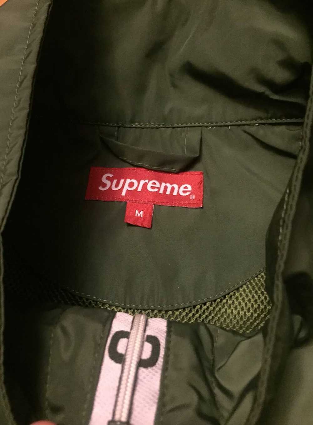 Supreme Supreme Half Zip Up Olive Green - image 3