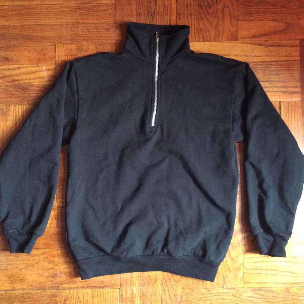 Oak NYC Oak Half Zip Sweater - image 2