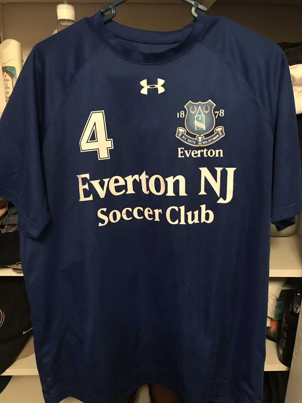 Soccer Jersey × Vintage Vintage Everton soccer je… - image 1